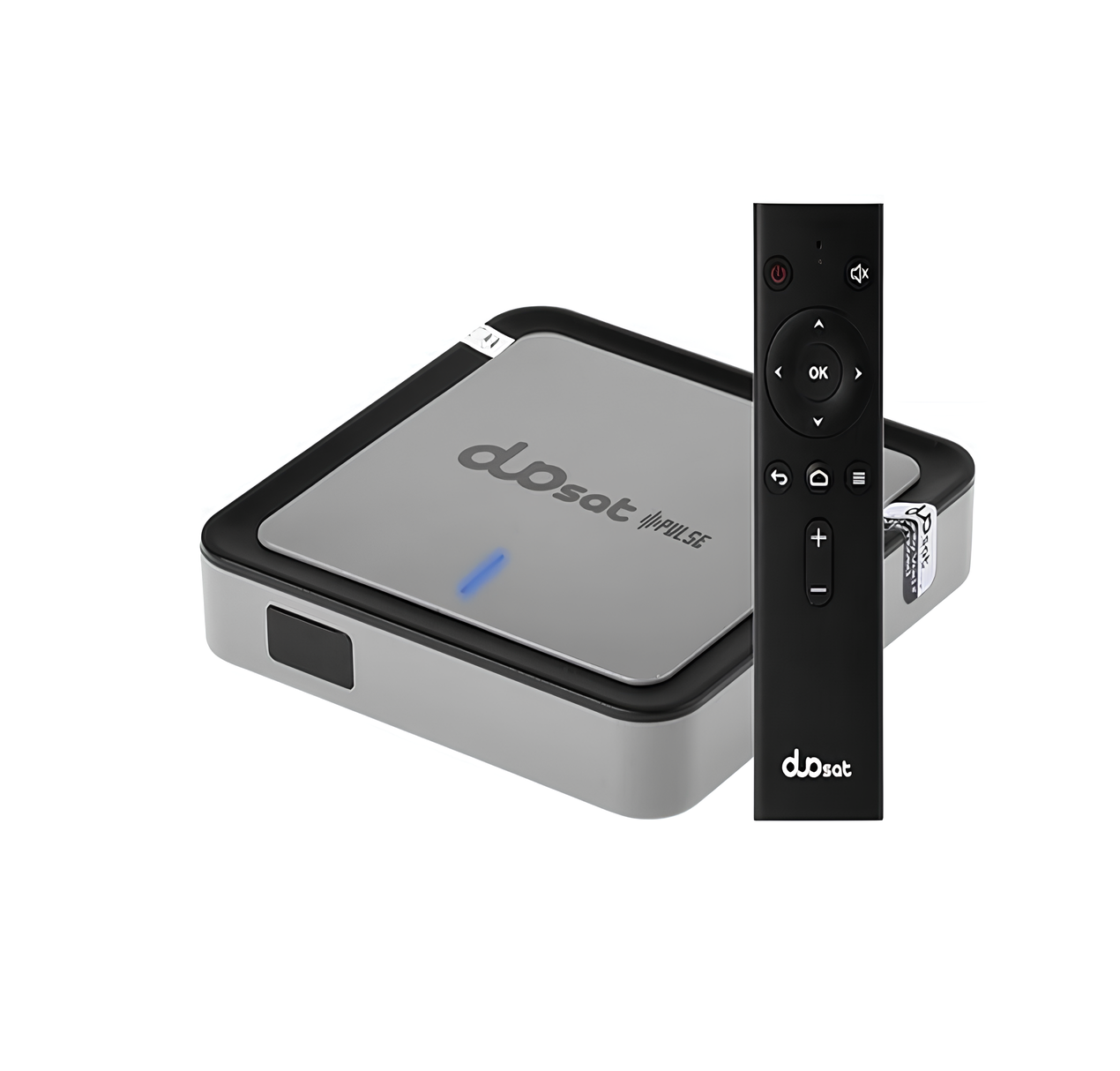 Receptor Duosat Pulse Cor Cinza